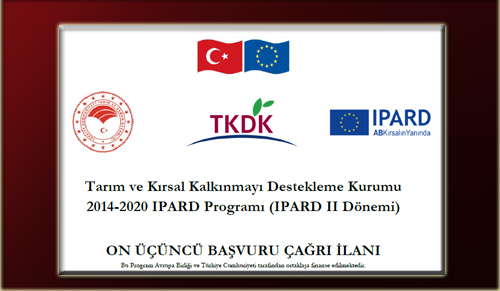 IPARD II On Üçüncü Başvuru Çağrı İlanı